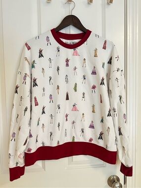 Taylor Swift Eras Holiday Sweatshirt, M